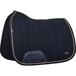Kingsland KLLucca Cooling Dressurschabracke für Warmblut in Navy Blau – Bild 1 von 5
