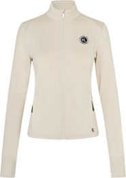 Kingsland KLLucy Mikrofleece Reitjacke für Damen in Grau und Beige – Bild 1 von 6