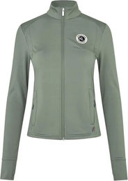 Kingsland KLLucy Mikrofleece Reitjacke für Damen in Grün – Bild 1 von 8