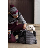 Produktbild von Kingsland KLMacey Hundehalsband und Leine aus Nylon in Schwarz und Grau