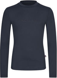 Produktbild von Kingsland KLMarlow Reitshirt für Kinder in Blau Größe 134