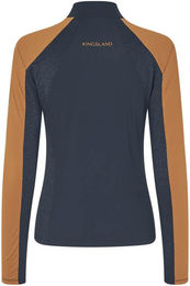 Kingsland KLMegan Trainingsshirt Damen Reitshirt aus Polyester in Blau oder Lila Größe L – Bild 1 von 2