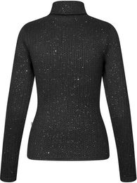 Kingsland KLMichela Strick Rollkragenpullover Damen Weiß Schwarz XS – Bild 1 von 2