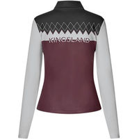 Produktbild von Kingsland KLMika Reitshirt Damen aus Polyester in Blau oder Grau Größe S