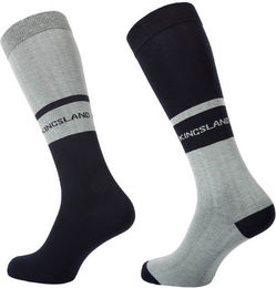 Produktbild von Kingsland KLMiko Coolmax Socken 2er Pack Unisex Beige Grau Größe 29/34