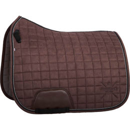 Kingsland KLMona Dressurschabracke Raisin Braun für Warmblut – Bild 1 von 6