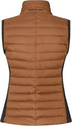Kingsland KLMona Hybridweste Damen Beige Braun XL wasserabweisend aus Polyester – Bild 1 von 8