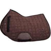 Produktbild von Kingsland KLMona Schabracke Springen aus Kunstleder für Warmblut in Beige oder Schwarz
