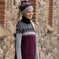Produktbild von Kingsland KLMontez StrickRollkragenpullover Damen aus Wolle Schwarz Blau XL