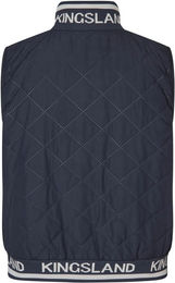 Kingsland KLNoelle Damen Steppweste Reitweste Blau wasserabweisend aus Polyester – Bild 1 von 2