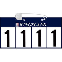Produktbild von Kingsland KLpalmer Nummernschild aus Gummi für Sattelzubehör