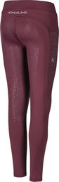 Kingsland KLValerie Vollgrip Reitleggings für Kinder aus Nylon in Blau und Weiß Größe 134/140 – Bild 1 von 3