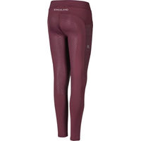 Produktbild von Kingsland KLValerie Vollgrip Reitleggings für Kinder aus Nylon in Blau und Weiß Größe 134/140