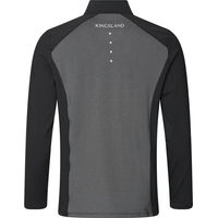 Produktbild von Kingsland KLValli Reitshirt Herren aus Polyester in Schwarz und Grau Größe S