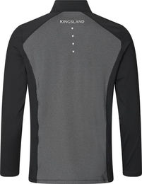 Kingsland KLValli Reitshirt Herren Schwarz Grau XL aus Polyester – Bild 1 von 3