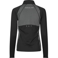 Produktbild von Kingsland KLValli Trainingsshirt Damen Reitshirt Schwarz Polyester Größe S