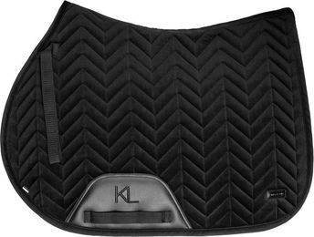 Produktbild von Kingsland KLVigga Velvet Schabracke Springen Schwarz für Warmblut