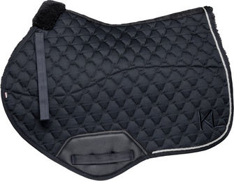 Kingsland KLVivian Wool Schabracke Springen für Warmblut in Blau oder Schwarz – Bild 1 von 1