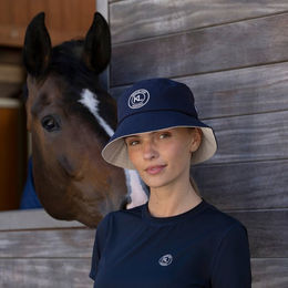 Produktbild von Kingsland Lindsey Fischerhut aus Baumwolle Blau Größe L