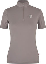 Kingsland Loretta Reitshirt Damen Braun Sommer Polyester XL – Bild 1 von 5