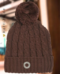 Produktbild von Kingsland Mütze KLSemira aus Fleece in Braun für den Winter