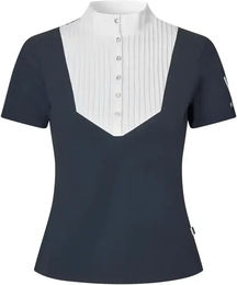 Produktbild von Kingsland Nala Reitshirt Damen Sommer Blau Größe S