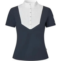Produktbild von Kingsland Nala Reitshirt Damen Sommer Blau Größe S