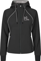 Kingsland Nicole Reitjacke für Damen mit Kapuze aus Nylon wasserabweisend Schwarz Größe L – Bild 1 von 2