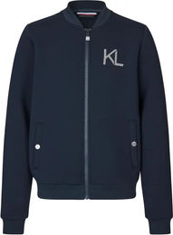 Produktbild von Kingsland Noa Reitjacke für Kinder aus Scuba-Stoff Blau Größe 13/14 Jahre
