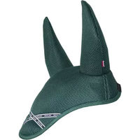 Produktbild von Kingsland Nora Fliegenhaube für Pferde aus Neopren in Grün