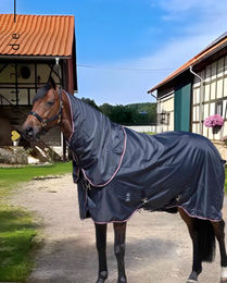 Produktbild von Kingsland Outdoordecke Classic 200g Pferdedecke aus Polyester in Schwarz