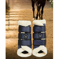 Produktbild von Kingsland Pferde Gamaschen Klarica 2er Set Blau aus Polyester