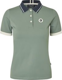 Kingsland Poloshirt Damen aus technischem Gewebe Green Agave XL – Bild 1 von 1