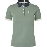 Produktbild von Kingsland Poloshirt Damen aus technischem Gewebe Green Agave XL