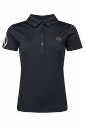 Produktbild von Kingsland Poloshirt KLBellarosa Reitshirt Navy Blau aus Polyester
