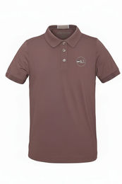 Produktbild von Kingsland Poloshirt KLBrinni Reitshirt für Kids in Purple Flint Lila