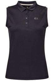 Produktbild von Kingsland Poloshirt KLCaelina Reitshirt Schwarz für den Sommer