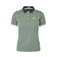 Produktbild von Kingsland Poloshirt KLLaura Reitshirt für Damen in Green Agave