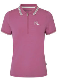 Produktbild von Kingsland Poloshirt KLNaira Reitshirt für Damen in Pink Malaga