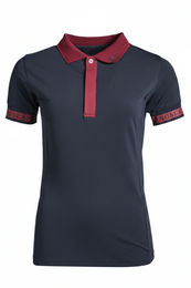 Produktbild von Kingsland Poloshirt KLPrisha Reitshirt Damen Navy Blau