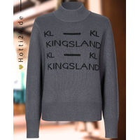 Produktbild von Kingsland Pullover KLVillut Grey Forged Iron aus Wolle in Grau