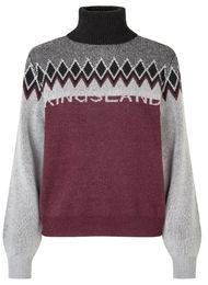 Produktbild von Kingsland Pullover Montez aus Wolle in Grey Forged Iron