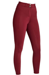 Produktbild von Kingsland Reithose KLKaya FullGrip Burgundy Rot