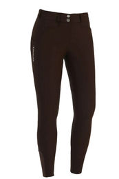 Produktbild von Kingsland Reithose KLKenya FullGrip für Damen in Braun Schwarz Coffee wasserabweisend