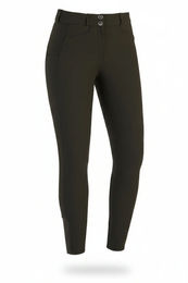 Produktbild von Kingsland Reithose KLKenya FullGrip für Damen in Grün Schwarz wasserabweisend Winter