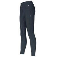 Produktbild von Kingsland Reithose KLKimi FullGrip A-Shape für Damen in Navy Blau wasserabweisend