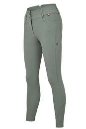 Kingsland Reithose KLKira KnieGrip H-Shape für Damen in Green Agave wasserabweisend – Bild 1 von 1