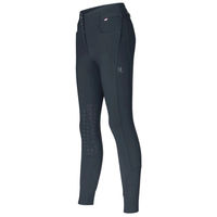 Produktbild von Kingsland Reithose KLKira KnieGrip H-Shape für Damen in Navy Blau wasserabweisend