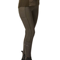 Produktbild von Kingsland Reithose Kornelia FullGrip für Damen Winter Grün Schwarz