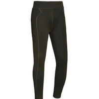 Produktbild von Kingsland Reitleggings KLKaci FullGrip Winter Grün Schwarz